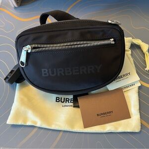 Burberry Cannon Nylon Belt Bag